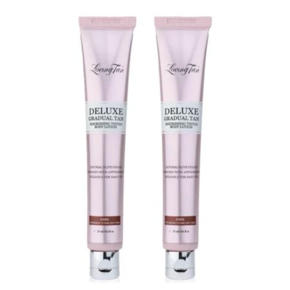 Loving Tan Deluxe Gradual Tan - Dark x 2 Travel